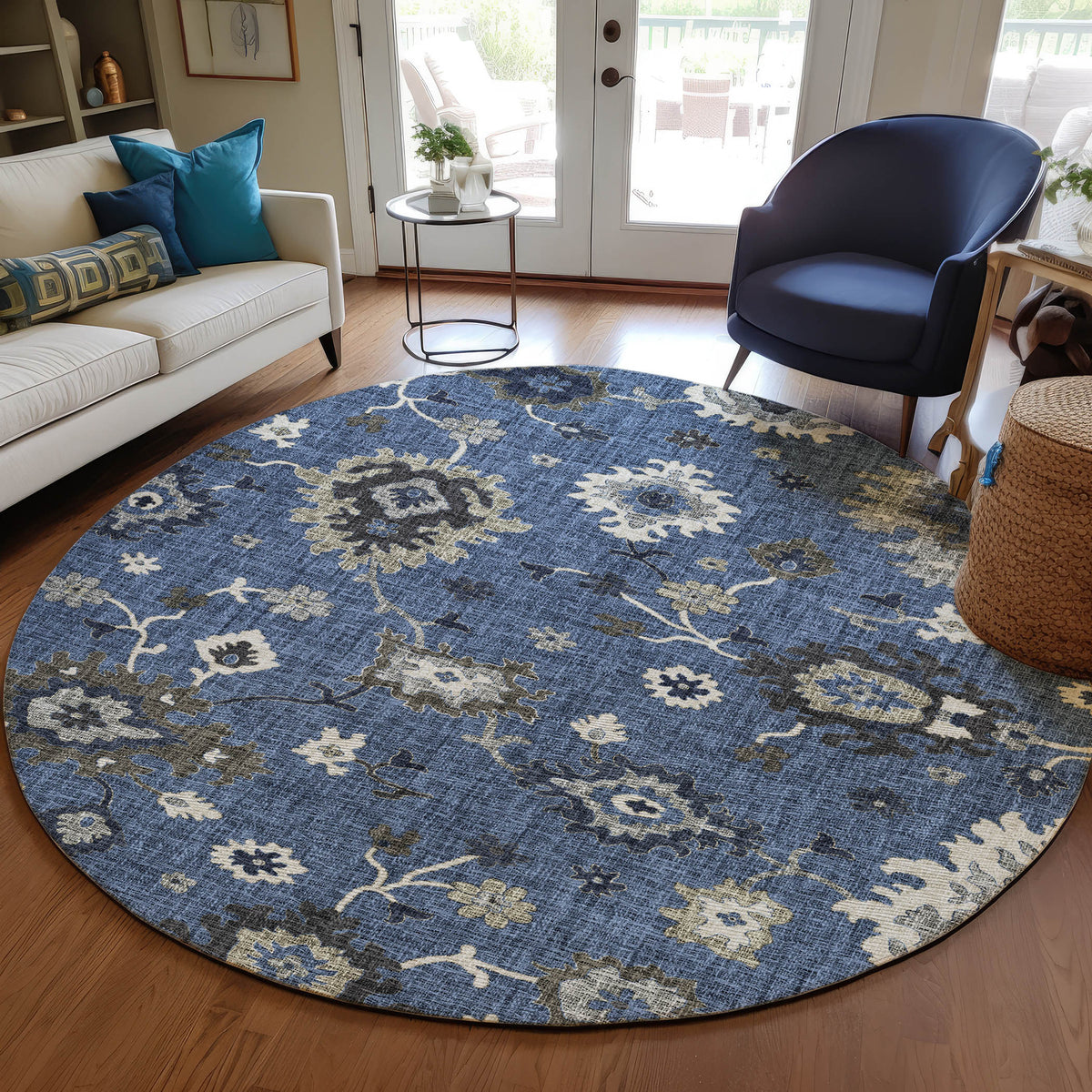 dalyn portico po6 blue rug