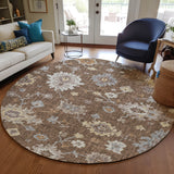 dalyn portico po6 chocolate rug