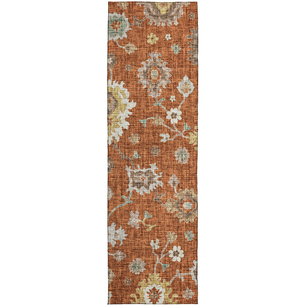 dalyn portico po6 paprika rug