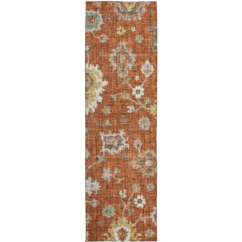 dalyn portico po6 paprika rug