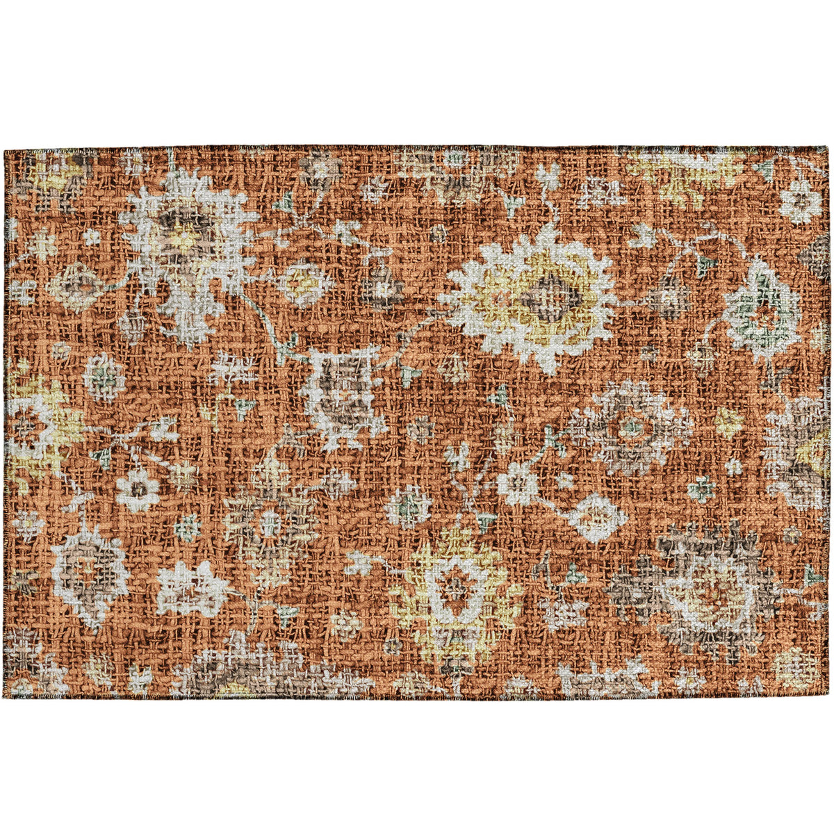 dalyn portico po6 paprika rug