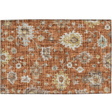 dalyn portico po6 paprika rug