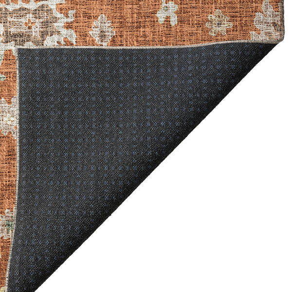 dalyn portico po6 paprika rug