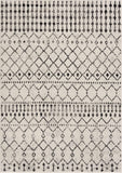 Hauteloom Cowplain COWPL Black Machine Made Polypropylene Rug