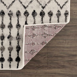 Hauteloom Cowplain COWPL Black Machine Made Polypropylene Rug