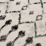 Hauteloom Cowplain COWPL Black Machine Made Polypropylene Rug