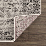 Hauteloom Park PRKOS Medium Gray Machine Made Polypropylene Rug