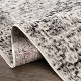 Hauteloom Park PRKOS Medium Gray Machine Made Polypropylene Rug