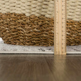 Hauteloom Greig GREI Black Machine Made Polypropylene Rug