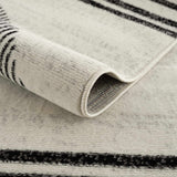 Hauteloom Angus ANGUS Black Machine Made Polypropylene Rug