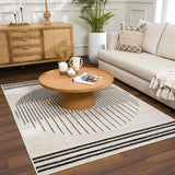 Hauteloom Angus ANGUS Black Machine Made Polypropylene Rug