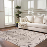 Hauteloom Azzan HPTKAZZANA1 Cream Machine Made Polypropylene Rug