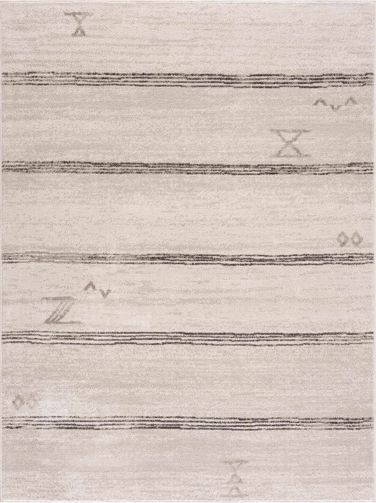 Hauteloom Limited Edition HPTKDEJA8A1 Cream Machine Made Polypropylene Rug