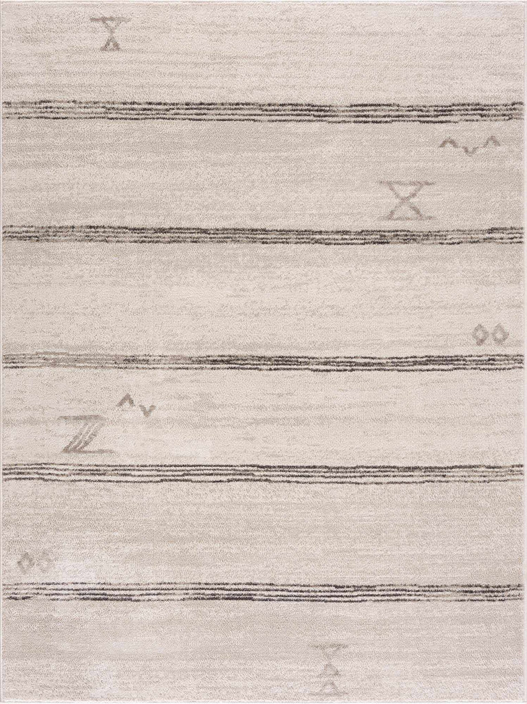 Hauteloom Limited Edition HPTKDEJA8A1 Cream Machine Made Polypropylene Rug