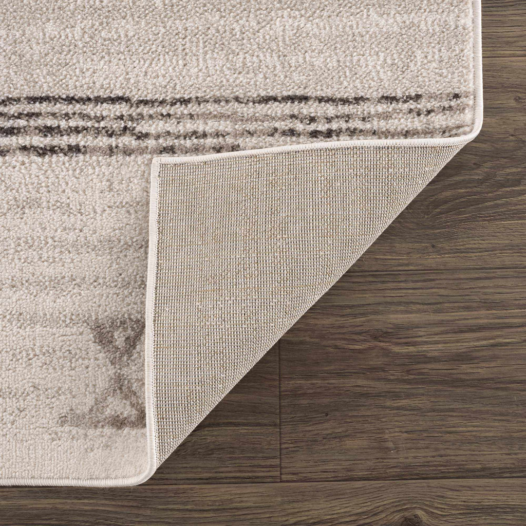Hauteloom Limited Edition HPTKDEJA8A1 Cream Machine Made Polypropylene Rug