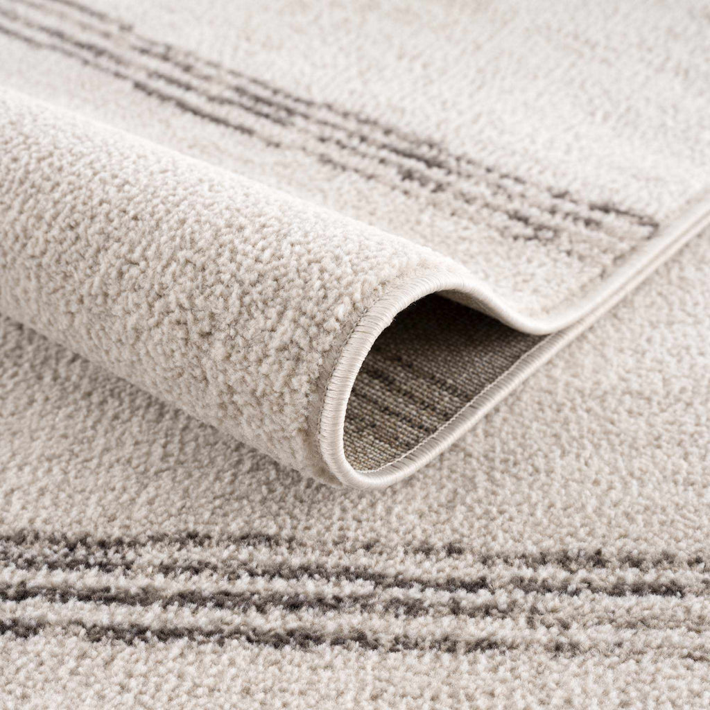 Hauteloom Limited Edition HPTKDEJA8A1 Cream Machine Made Polypropylene Rug