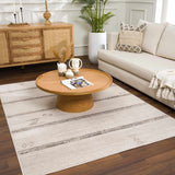 Hauteloom Limited Edition HPTKDEJA8A1 Cream Machine Made Polypropylene Rug