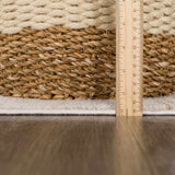 Hauteloom Limited Edition HPTKDEJA8A2 Cream Machine Made Polypropylene Rug