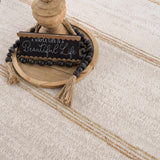 Hauteloom Limited Edition HPTKDEJA8A2 Cream Machine Made Polypropylene Rug