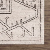 Hauteloom Limited Edition HPTKDIVYAA1 Cream Machine Made Polypropylene Rug