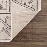 Hauteloom Limited Edition HPTKDIVYAA1 Cream Machine Made Polypropylene Rug