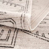 Hauteloom Limited Edition HPTKDIVYAA1 Cream Machine Made Polypropylene Rug