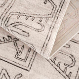Hauteloom Limited Edition HPTKDIVYAA1 Cream Machine Made Polypropylene Rug
