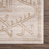 Hauteloom Limited Edition HPTKDIVYAA2 Cream Machine Made Polypropylene Rug