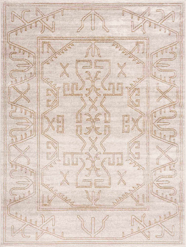 Hauteloom Limited Edition HPTKDIVYAA2 Cream Machine Made Polypropylene Rug