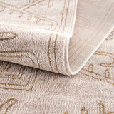 Hauteloom Limited Edition HPTKDIVYAA2 Cream Machine Made Polypropylene Rug