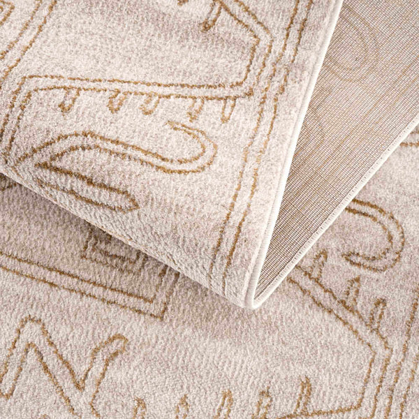 Hauteloom Limited Edition HPTKDIVYAA2 Cream Machine Made Polypropylene Rug