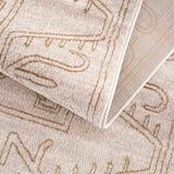 Hauteloom Limited Edition HPTKDIVYAA2 Cream Machine Made Polypropylene Rug