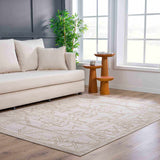 Hauteloom Limited Edition HPTKDIVYAA2 Cream Machine Made Polypropylene Rug