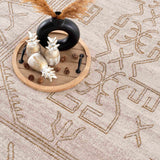 Hauteloom Limited Edition HPTKDIVYAA2 Cream Machine Made Polypropylene Rug