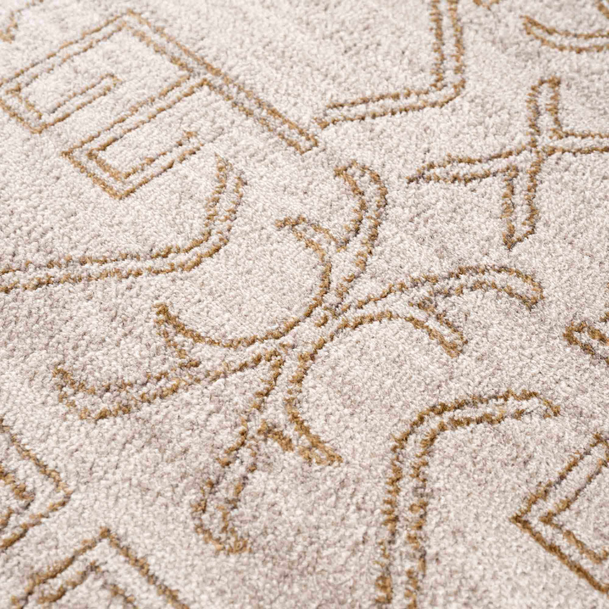 Hauteloom Limited Edition HPTKDIVYAA2 Cream Machine Made Polypropylene Rug