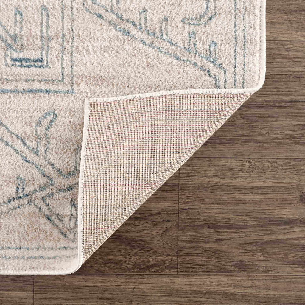 Hauteloom Limited Edition HPTKDIVYAA3 Cream Machine Made Polypropylene Rug