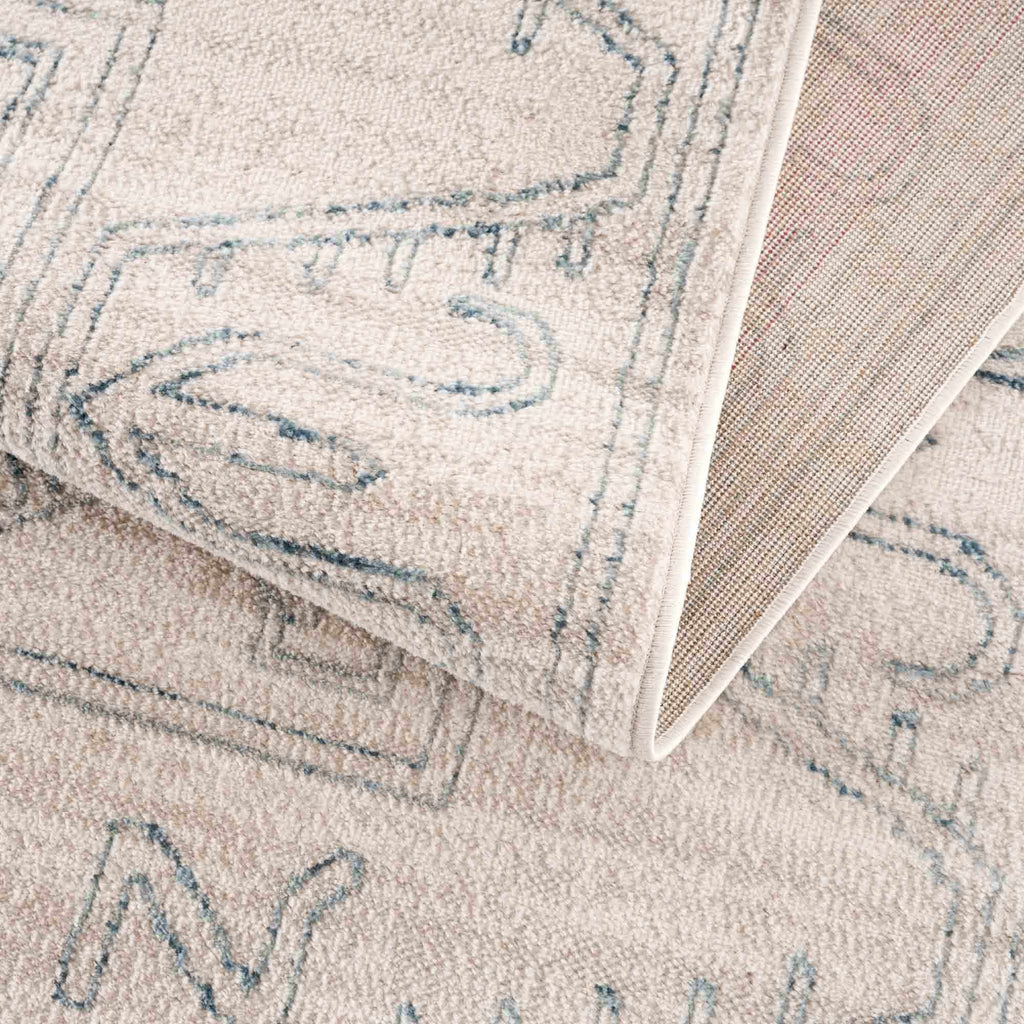 Hauteloom Limited Edition HPTKDIVYAA3 Cream Machine Made Polypropylene Rug