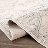 Hauteloom Limited Edition HPTKDIVYAA3 Cream Machine Made Polypropylene Rug