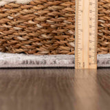 Hauteloom Albie HPTKALBIEA1 Beige Machine Made Polypropylene Rug