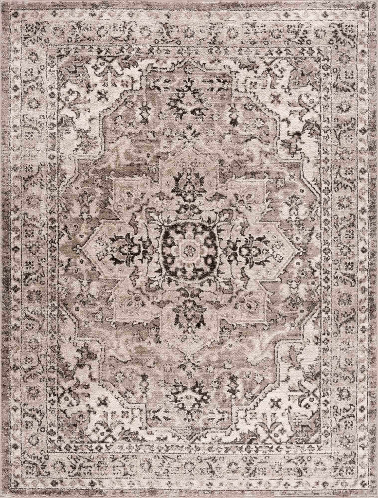 Hauteloom Albie HPTKALBIEA1 Beige Machine Made Polypropylene Rug