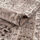 Hauteloom Albie HPTKALBIEA2 Charcoal Machine Made Polypropylene Rug