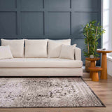 Hauteloom Albie HPTKALBIEA2 Charcoal Machine Made Polypropylene Rug