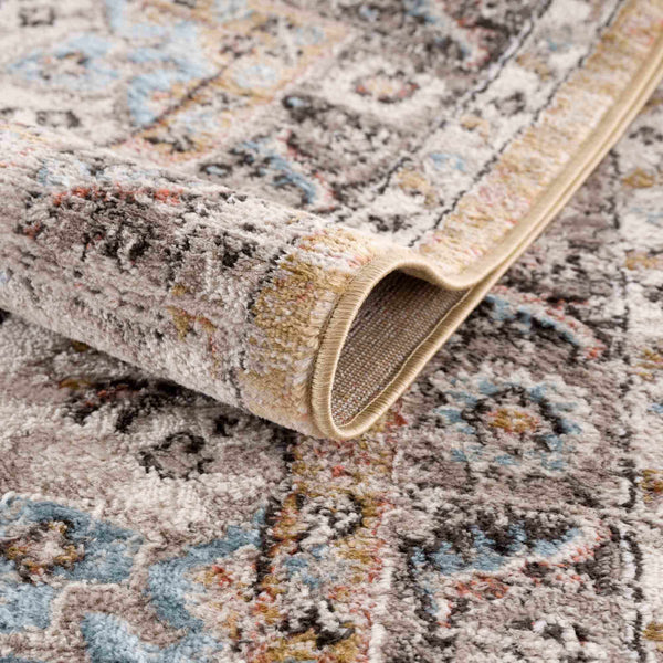 Hauteloom Albie HPTKALBIEA3 Gold Machine Made Polypropylene Rug