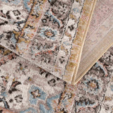 Hauteloom Albie HPTKALBIEA3 Gold Machine Made Polypropylene Rug