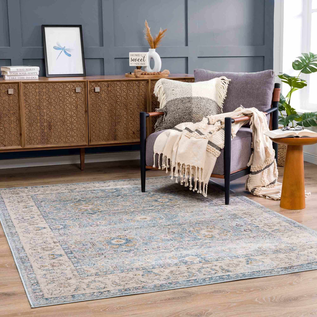 Hauteloom Anana HPTKANANAA2 Medium Gray Machine Made Polypropylene Rug
