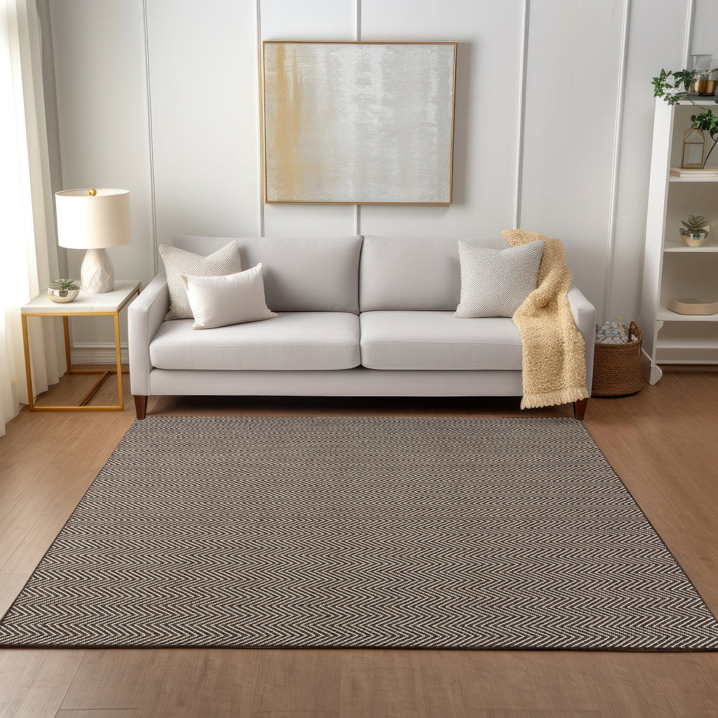 dalyn provo pv2 brown rug