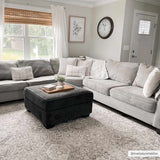 Hauteloom Parkerfield PRKRF Charcoal Machine Made Polypropylene Rug