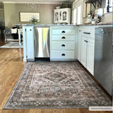 Hauteloom Progress PROGR Ice Blue Machine Made Polyester Rug