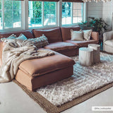 Hauteloom Prompton PROM Cream Machine Made Polypropylene Rug