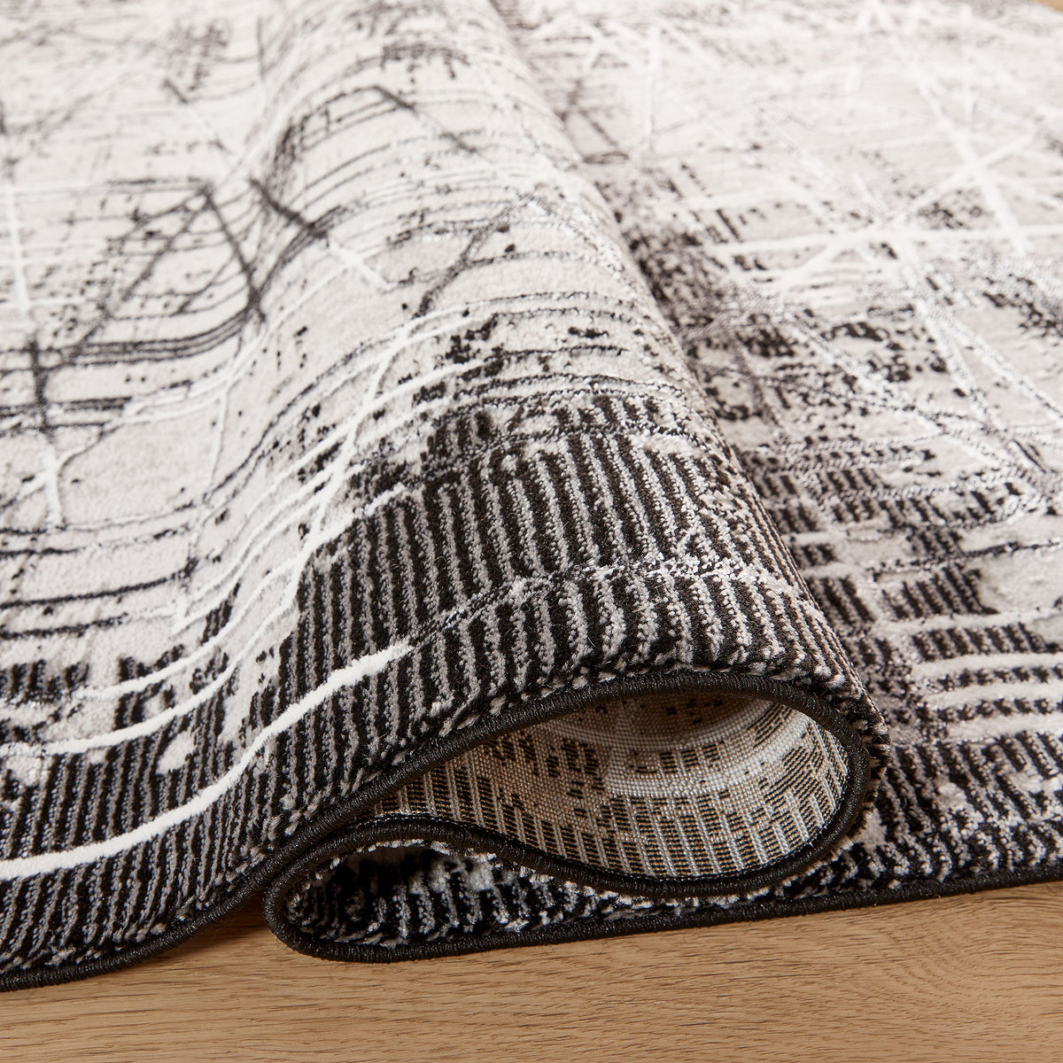 lavin seisa r1004 black rug